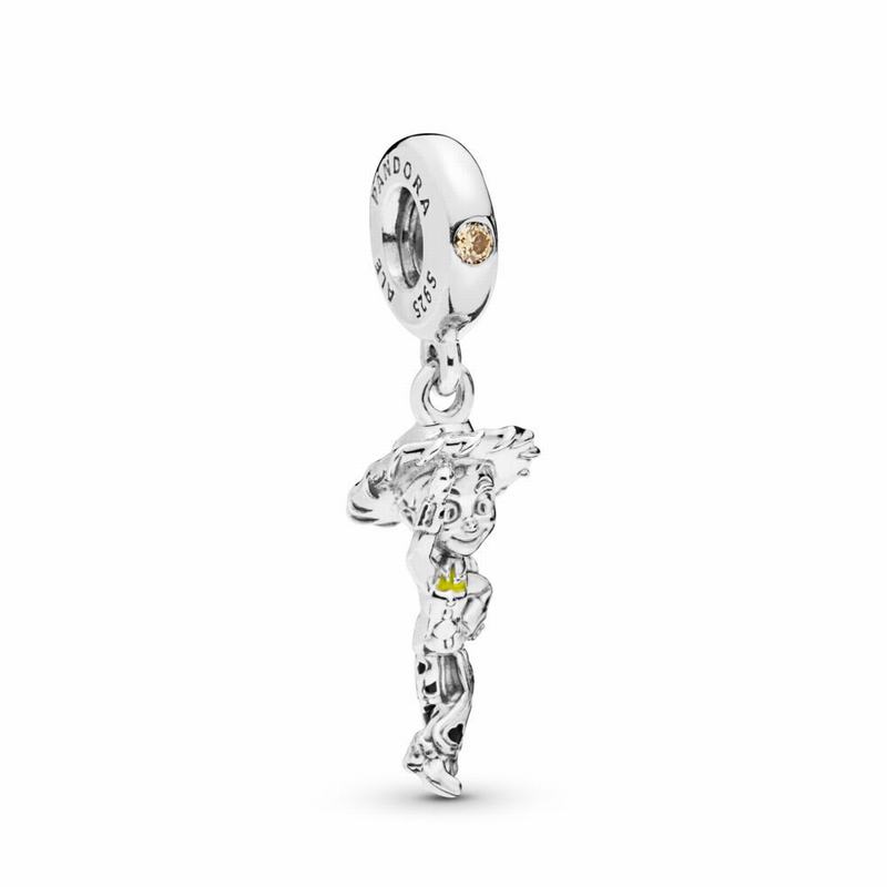 Pandora Disney Pixar, Toy Story, Jessie Dangle Charm Silver Egypt XG5296801
